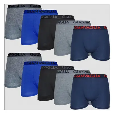 10PACK Men's Boxers Gianvaglia Multicolor