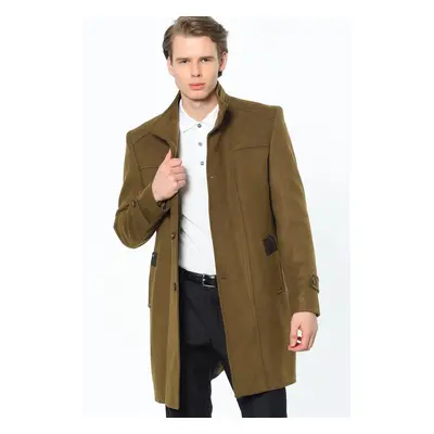 PLT8380 DEWBERRY MEN'S COAT-STRAIGHT CAMEL