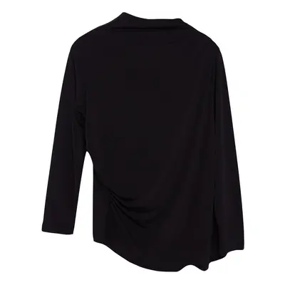 Trendyol Curve Black Sandy Knitted Plus Size Blouse