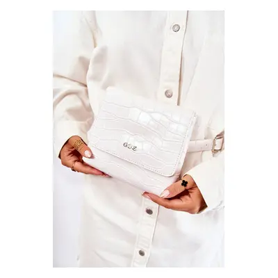 Leather bag Small Messenger Bag GOE ZNJ035 White