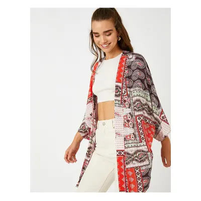 Koton Ethnic Print Kimono