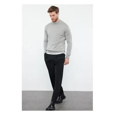 Trendyol Mink Slim Fit Turtleneck Basic Knitwear Sweater