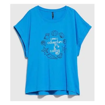 WOMEN'S T-SHIRT L-TS-4088 FRESH BLUE