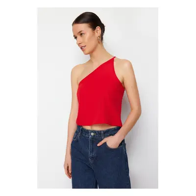 Trendyol Red Single Strap Woven Blouse