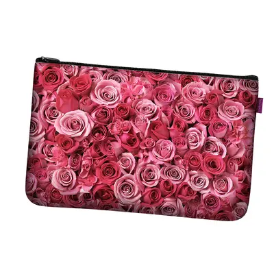 Bertoni Unisex's Pocket Cosmetic Bag Valentine Roses