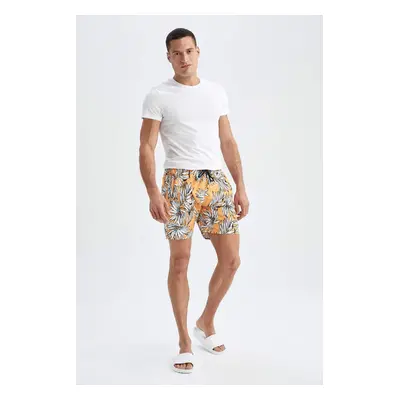 DEFACTO Regular Fit Patterned Short Swimming Shorts