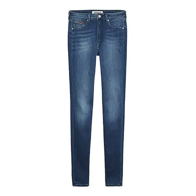 Tommy Jeans Jeans - SYLVIA HR SUPER SKNY NNMBS blue