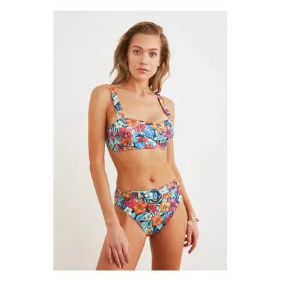 Bikini alsó Trendyol Floral patterned