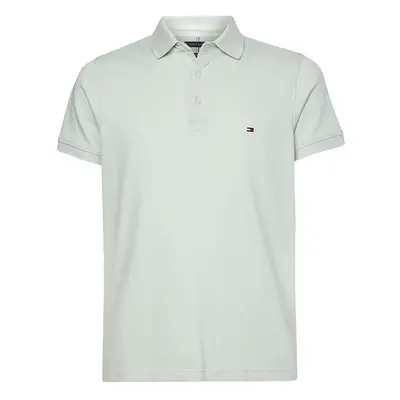 Tommy Hilfiger Polo shirt - MOULINE SLIM POLO green