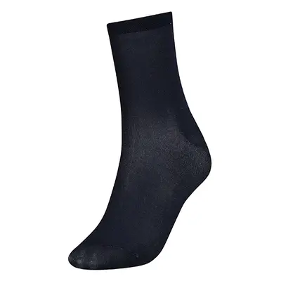 Tommy Hilfiger Socks - TH WOMEN SOCK 1P HEEL STRIPE black