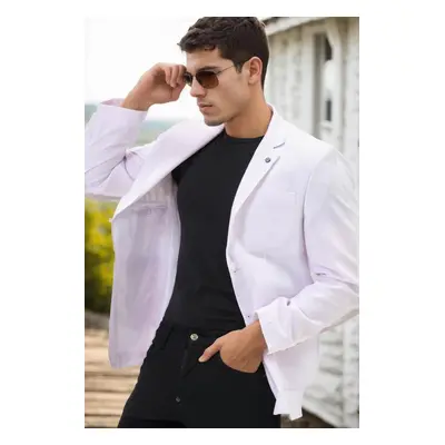 C9059 DEWBERRY MEN'S JACKET-LIGHT WHITE