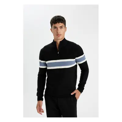 DEFACTO Standard Fit Turtleneck Sweater