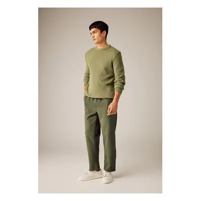 DEFACTO Relax Fit Straight Leg Trousers