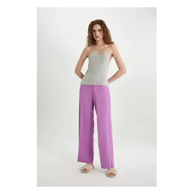 DEFACTO Fall In Love Regular Fit Rib Casual Pajama Bottoms