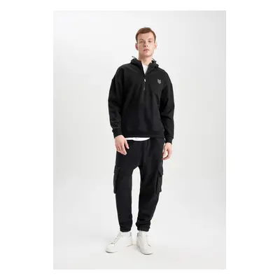 DEFACTO Oversize Fit Cargo Pocket Sweatpants