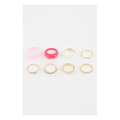 DEFACTO Women's Colorful Rings