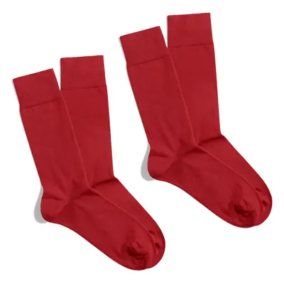 Banana Socks Unisex's 2Pack Socks Essentials Ruby Embrace