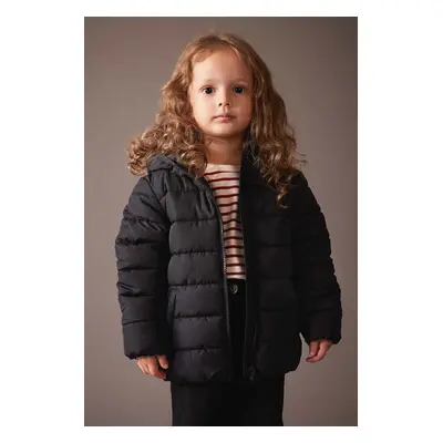 DEFACTO Baby Girl Water Repellent Hooded Puffer Coat