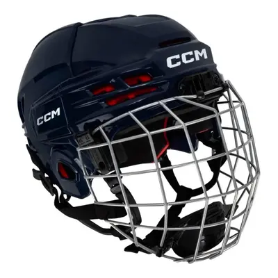 CCM Tacks navy Hockey Helmet Combo Pupil (youth)