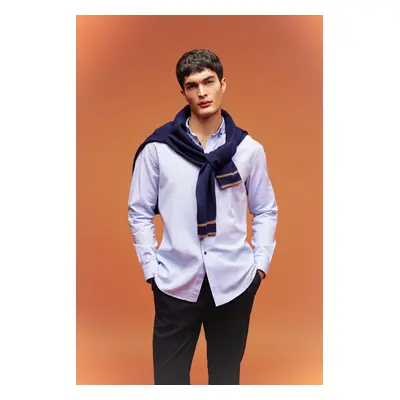 DEFACTO Modern Fit Oxford Long Sleeve Shirt