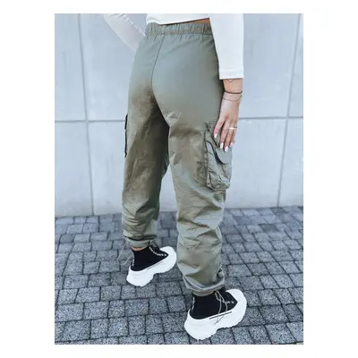 MIRI women's parachute pants green Dstreet