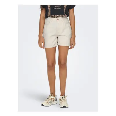 Creamy women's denim shorts ONLY Vega