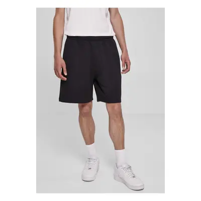 Wide Terry Sweatshorts Black