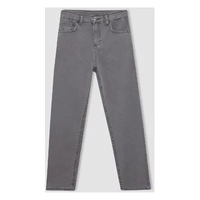 DEFACTO Boy Loose Fit Standard Leg Jean Basic Trousers