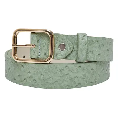 Belt made of ostrich synthetic leather