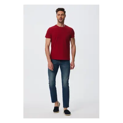 Lee Cooper Twingo Men's O-Neck Pique T-Shirt