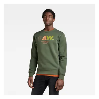 G-STAR Sweatshirt - Multi colored RAW. R SW Green