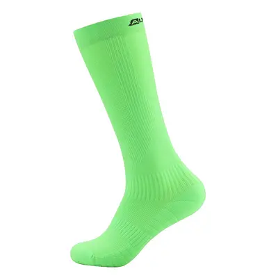 Socks with antibacterial treatment ALPINE PRO REDOVICO neon green gecko