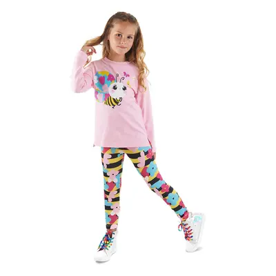 Denokids Little Bee Girls Tunic Tights Set