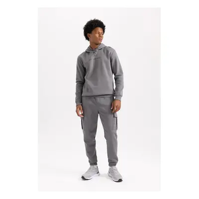 DEFACTO Fit Standard Fit Cargo Pocket Jogger Sweatpants