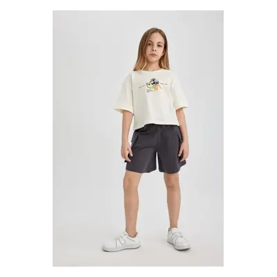 DEFACTO Girl's Cargo Fit Shorts