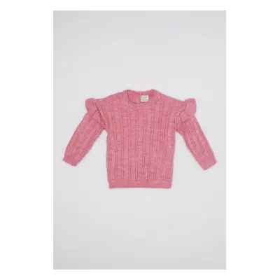 DEFACTO Baby Girl Crew Neck Sweater