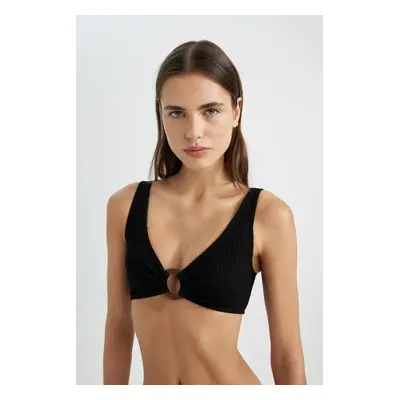 DEFACTO Fall in Love Regular Fit Wrap Bikini Top