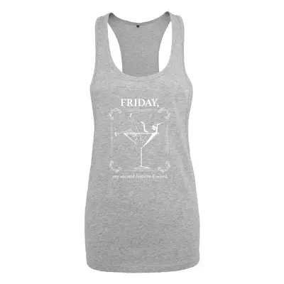 Women's tank top F-Word heather gray