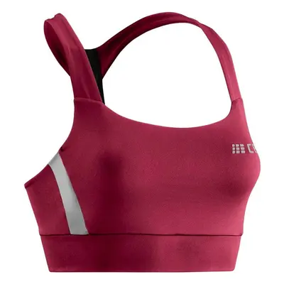 Women's bra CEP Cardio Cherry