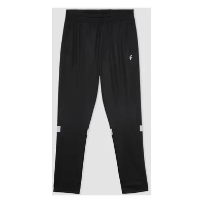 DEFACTO Fit Slim Fit Zippered Leg Jogger Sweatpants