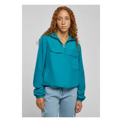 Women's Basic Pull Over Watergreen Jacket