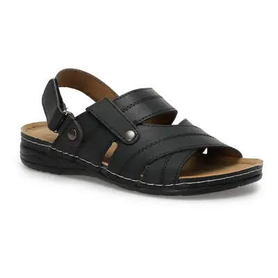 Polaris 400702.M2FX BLACK Man Sandals