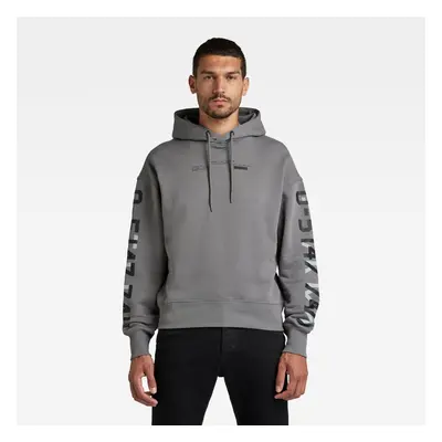 G-STAR Sweatshirt - Sleeve graphics loose hdd sw grey