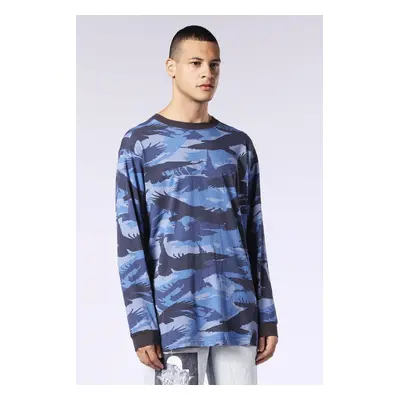 T-shirt - DIESEL TSANTALSS TSHIRT blue