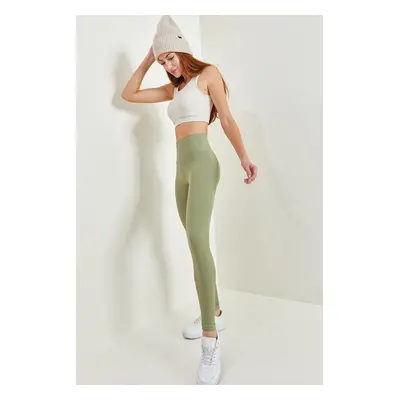 Bianco Lucci női széles öves kordbársony leggings