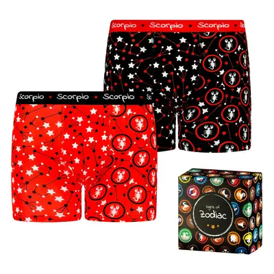 Men's boxers Frogies Zodiac Skorpió 2P Gift box