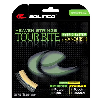 Tenisový výplet Solinco Tour Bite + Solinco Vanquish (12 m)