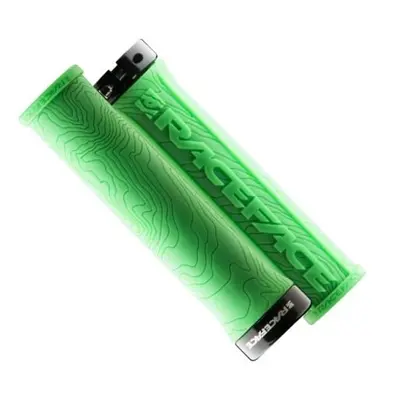 Race Face Half Nelson Single Lock-On green handlebar grips