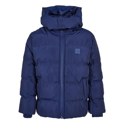 Boys' Puffer Hooded Jacket spaceblue