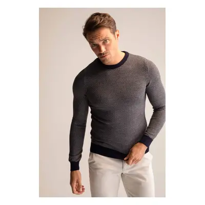 DEFACTO Slim Fit Crew Neck Pullover